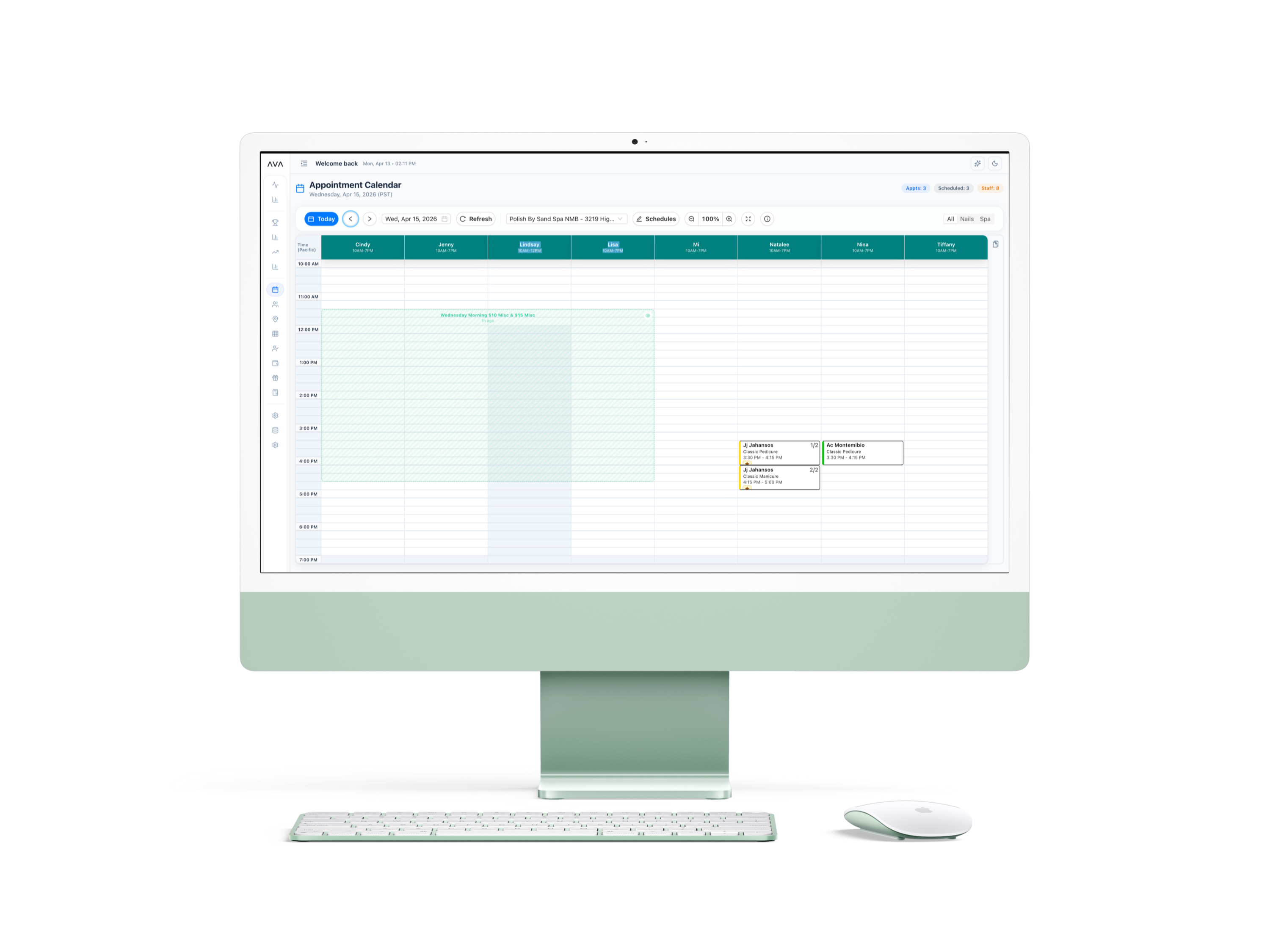 Go Ava Go — see gaps in your calendar and fill them with AI campaigns