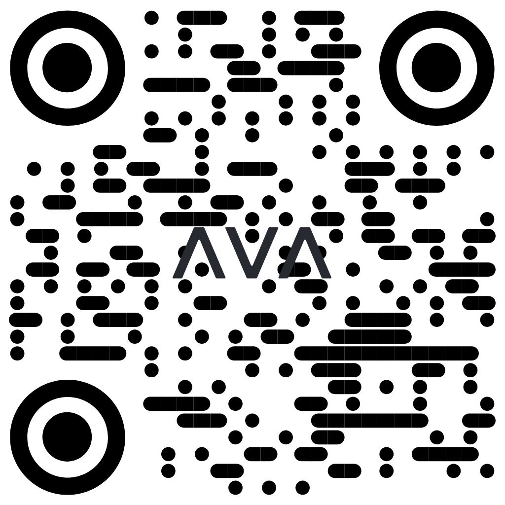Scan to contact Ava